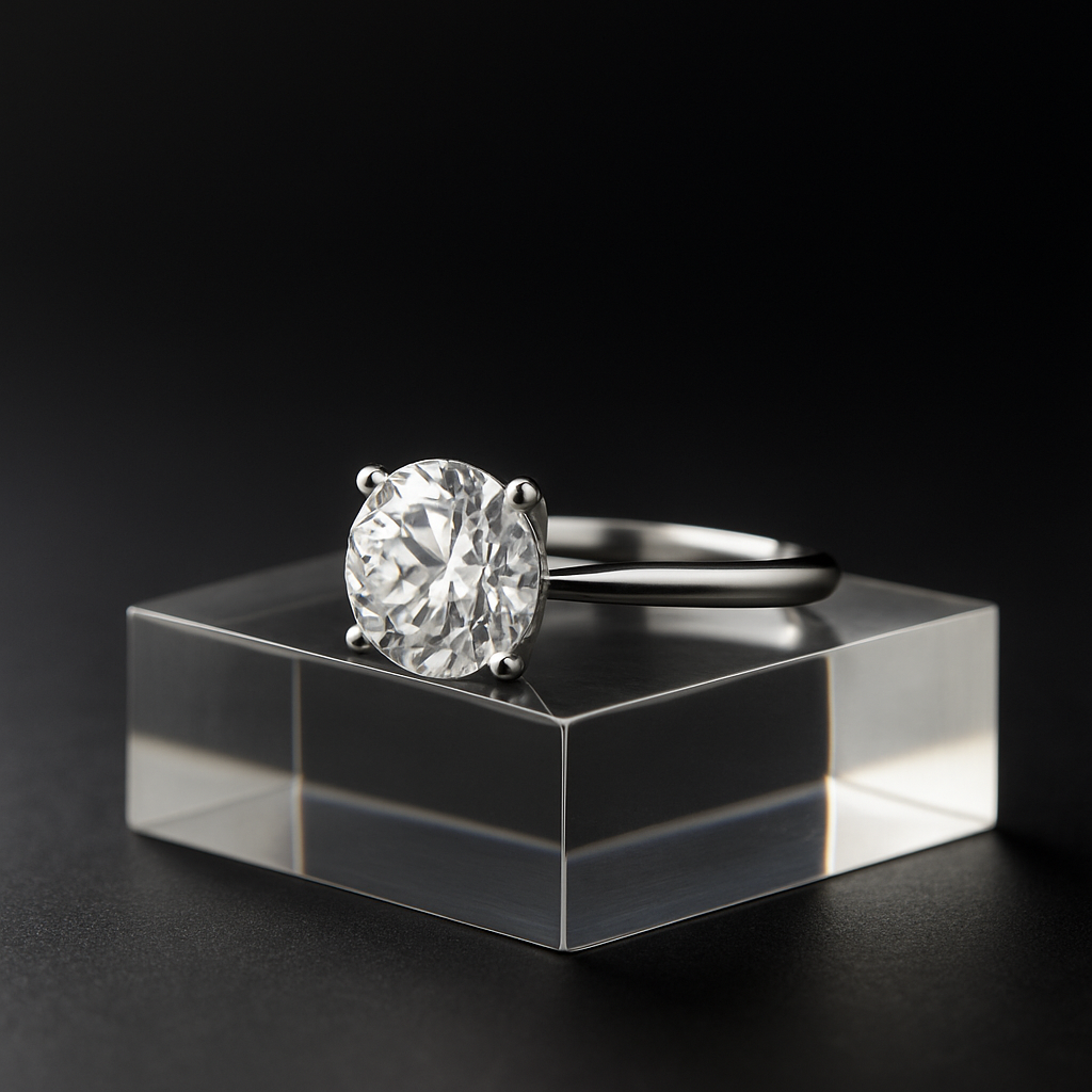 Rings  |  Engagement Ring | 925 Silver & Gold | Rea Ring Collection - Rea